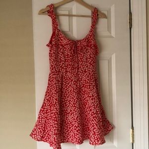Floral Ruffle Dress